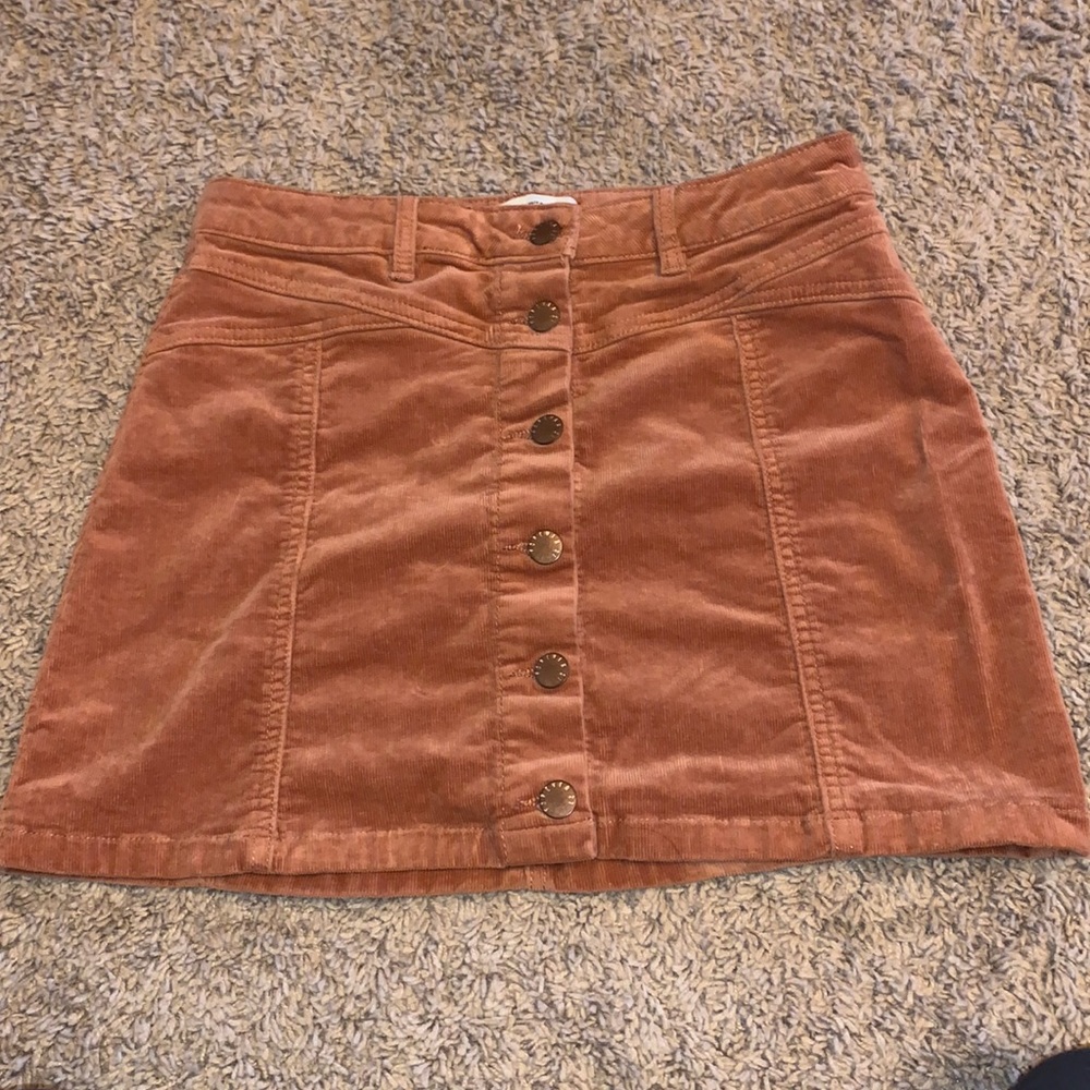 Corduroy skirt